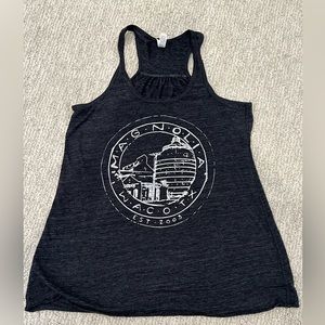 Magnolia Silos racer back tank (from the actual store in Waco)